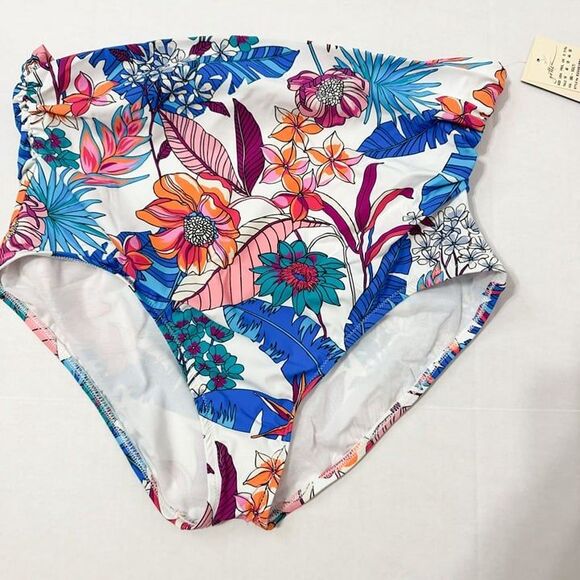 Profile by Gottex NWT Sz 14  Bohemian Gypsy High Waist Swim Bottom - Picture 3 of 10